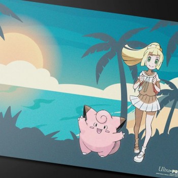 Pokémon Lillie ir Clefairy TCG žaidimo kilimėlis Ultra Pro